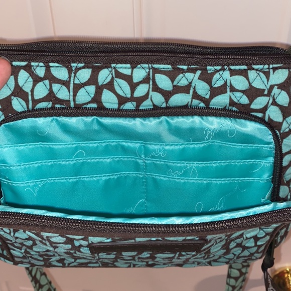 Vera Bradley Shower Vines Cross-body purse - Picture 5 of 5